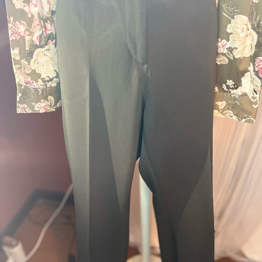 Talbots Olive Green Straight Leg Pants